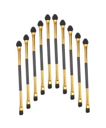 MUSISALY 20pcs Double Ended Eyeshadow Brush Beauty Supply Dual Sided Eyeshadow Makeup Tool Eyeshadow Applicator Eye Shadow Brush for Makeup Double-headed Eyeshadow Brush Cosmetics Kit