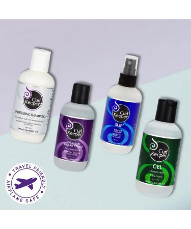 Curl Keeper Loose Curl Starter Kit - 4 x 3.4 oz Bottles - Buy Online on SooperMarket.com