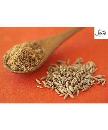Jiva Organics Organic Ground Cumin Powder 1 Pound Jar - 100% Pure & Non-GMO Cumin Seed Powder - Buy Online on SooperMarket.com