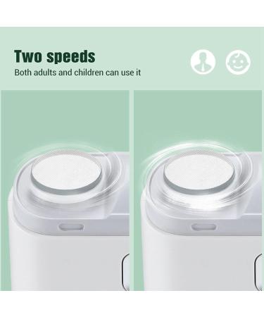 2 in 1 Electric Nail Clipper Nail Polisher Automatic Toenail Clippers USB Rechargeable Fingernail Clipper Cutters for Men Women Children Seniors - Buy Online on SooperMarket.com