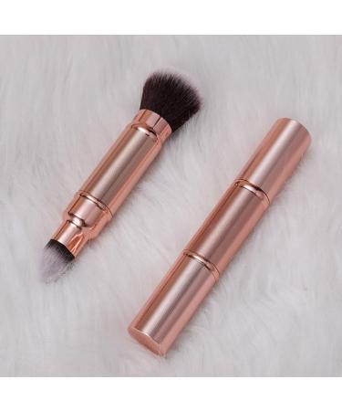 FOMIYES Double Ended Makeup Brush Retractable Blush Brush Concealer Brush Foundation Brush Cosmetics Brush for Liquid Cream Blending Buffing Concealer - Buy Online on SooperMarket.com