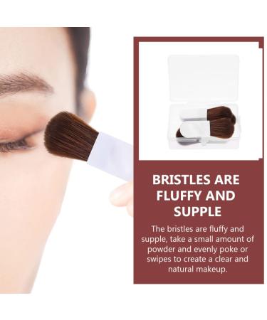 Buy Mini Blush Brush Set - Travel Makeup Brushes for Mineral Blush & Foundation | Compact Applicators for Gorgeous Finish - Buy Online on SooperMarket.com