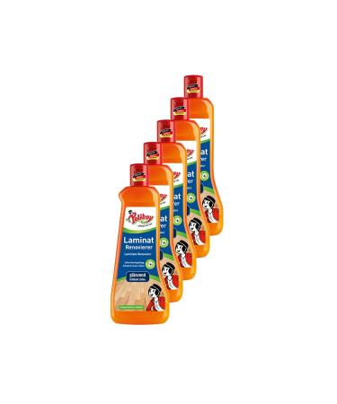 Poliboy - Laminat Renovier - Immediately sealing - Long -lasting shine and protection - floor cleaning - 5x500ml (2.5 liters) - Made in Germany Laminat Renovier 2.5 l (1 Pack)