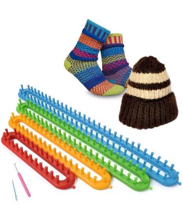JapanAmStore Long Knitting Loom Set - DIY Knitting Loom for Scarf, Sweater, and Shawl - Knitter Weaving Tool (S/M/L/XL) - 1 Set - Buy Online on SooperMarket.com
