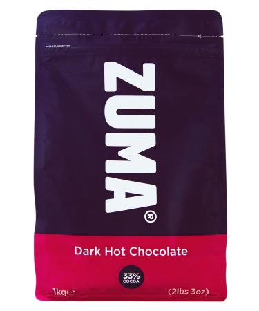 Zuma Dark Chocolate - 33% cocoa (1 kg bag) Chocolate Dark - 33% Cocoa 1 kg (Pack of 1)