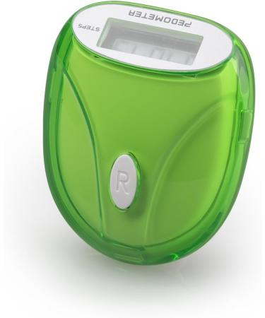 Buy Incutex Mini Green Pedometer - Accurate Step Counter for Fitness Tracking | International Shipping Available - Buy Online on SooperMarket.com
