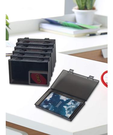 iBune Large 4 x 6 Photo Storage Box 18 Inner Photo Cases Store up to 1800 Photos Photo Organizer Cards Craft Keeper with Handle for Photo Puzzles Cards Seed Packets Black - Buy Online on SooperMarket.com