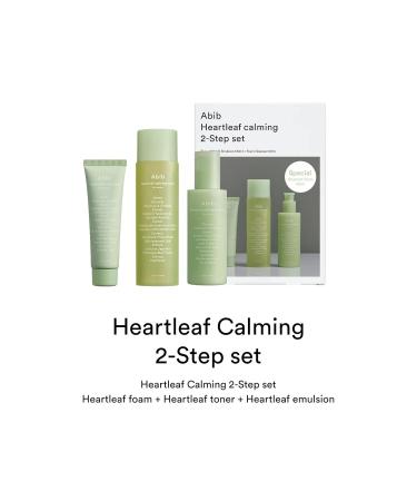 Abib Calming 2 Step Set | I Heartleaf Calming Trio for Sensitive Skin | Soothing Acne & Irritated Skin - International Shipping - Buy Online on SooperMarket.com