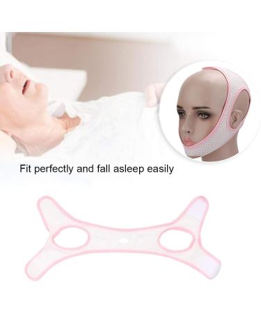 Kids Snore Chin Strap | Skin-Friendly Triangle Mesh Cloth Anti-Snoring Belt (White) - Buy Online on SooperMarket.com