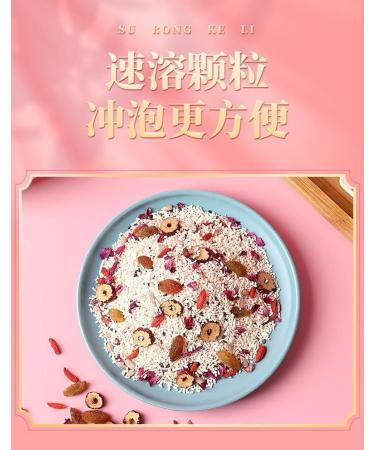 Osmanthus nut lotus root powder soup instant brewed and ready to eat red jujube nut soup rose flavored full belly snack fruit soup Nutritional breakfast gift (Grain lotus root powder 2 can) - Buy Online on SooperMarket.com