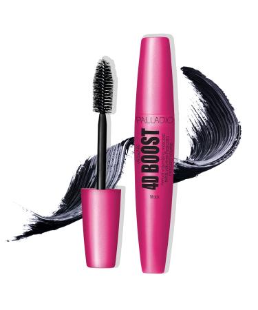 Palladio 4D Boost Volumizing Mascara in Black - Get Fuller, Thicker Lashes - Buy Online on SooperMarket.com