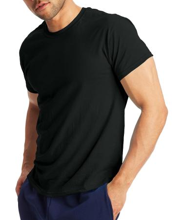 Hanes X-Temp Men's Performance T-Shirt 2-Pack X-Large Black | Moisture-Wicking Cotton Blend Tees - Buy Online on SooperMarket.com