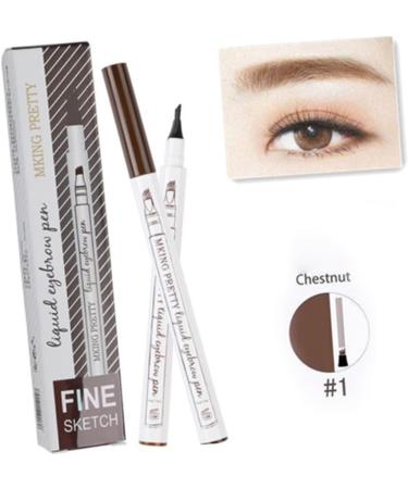 FOYTOKI 8 Pcs Eyebrow Makeup Tool Eyebrow Pen Brow Pencil Liquid Eyebrow Pen Waterproof Eyebrow Pen - Buy Online on SooperMarket.com