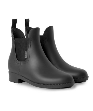 HORZE Bonn Rubber Paddock Boots Black EU 42
