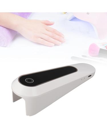 Small Nail Lamp 8W Portable 365+405nm Handheld Nail Lamp for Home Single Nail Care (White) - Buy Online on SooperMarket.com