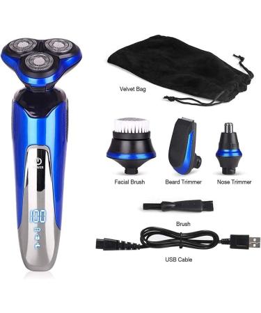 GeRRiT Electric Shaver - Rechargeable Wet & Dry Waterproof Shaver IPX6 Cordless for Smooth Shaving - Buy Online on SooperMarket.com