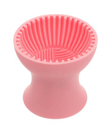 NOLITOY Makeup Brush Cleaning Bowl Silicone Brush Cleaning Mat Portable Travel Brush Washing Tool for Art Brush Cosmetic Sponge