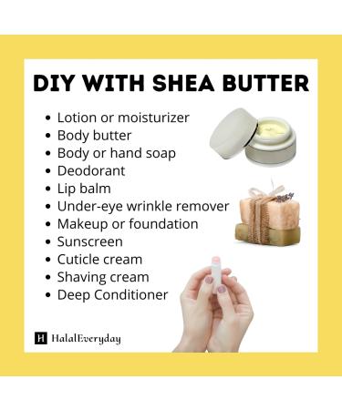 Buy Raw Ivory African Shea Butter 100% Organic Unrefined - 10lb | Premium Quality Fast International Shipping - Buy Online on SooperMarket.com