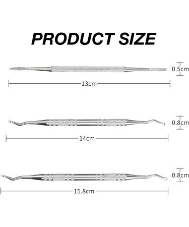 RTRTGS 3 Pieces Ingrown Toenails Set Professional Nail Care Ingrown Toenails File & Lifter Kit Pre Stainless Steel Manicure & Pedicure Set Nail File and Ingrown Toenail Tool - Buy Online on SooperMarket.com