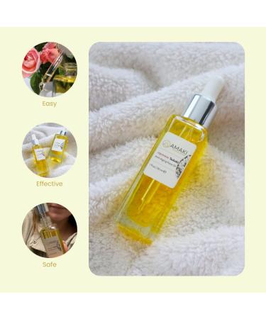 Amaki Japanese Tsubaki Oil: Anti-Aging Face Moisturizer for Women - Hydrating Gua Sha Oil with Anti-Aging Benefits - 30ml - Buy Online on SooperMarket.com