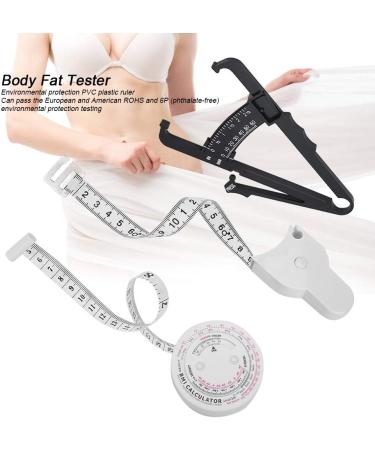 Body Fat Tester & Waist Tape - Accurate Skinfold Measurement Tool for BMI & Weight Loss - Buy Online on SooperMarket.com