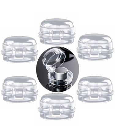 Stove Knob Covers, Gas Stoves Knobs Safety Guards, The Cover Isolate Oil Stains and Prevents Child Misoperation, Small Animal Destruction (6 Pack Clear)