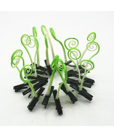 cuhair(TM) 10pcs Grass Bean Sprouts Plant Women Girls Hair Clip Hairpins Hair Claw Hair Accessories