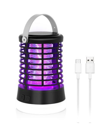 EuQQZZU Insect sheds 5W mosquito lamp Camping USB calcared with 3 mode LED light IP66 waterproof fly trap electrically for camping gardens inside outdoors