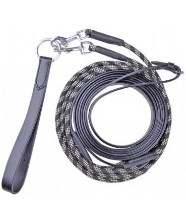 HKM 4000315279227 Draw reins9100 blackPony black S