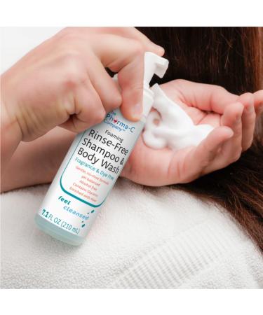 Buy Pharma-C Foaming Rinse Free Shampoo & Body Wash - Waterless No-Rinse Formula for Gentle Cleanliness - Fragrance & Dye Free Hospital Tested - International Shipping Available - Buy Online on SooperMarket.com