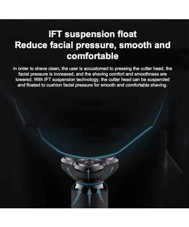 GeRRiT Electric Hair Shaver for Men - Waterproof Rotary Razor Rechargeable USB LED Display - Buy Online Internationally - Buy Online on SooperMarket.com