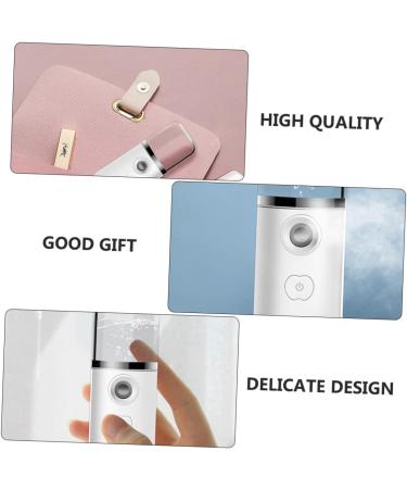 Healeved Hydrating Instrument Nano Mist Sprayer Portable Face Steamer Nano Face Steamer Abs White - Buy Online on SooperMarket.com