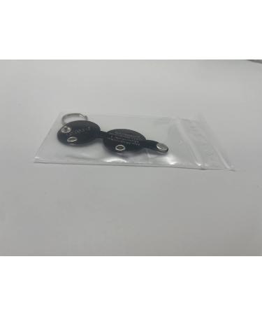 Copter Farm Dog Brand Bag with Engraving | Art Leather & Real Leather | Custom Double-Sided Black Round Tag for Dogs - Buy Online on SooperMarket.com