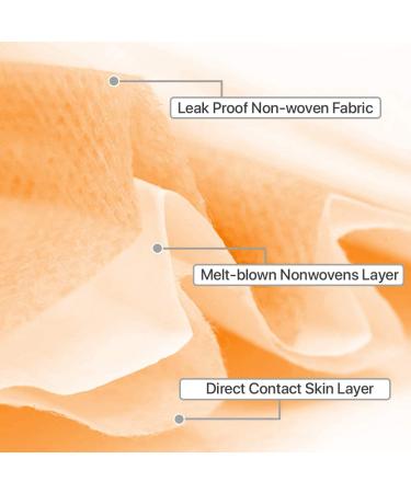 50 Pcs Disposable 3-Ply Orange Face Masks Non Surgical Earloop Mouth Cover - Buy Online on SooperMarket.com
