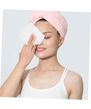 200pcs Non-Woven Paper Bag Makeup Remover Pads - Facial Cleansing Nail Polish Remover Eco-Friendly Face Pads for Skincare - Buy Online on SooperMarket.com