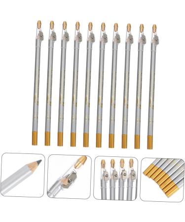 MUSISALY 10pcs Pencil Sharpener Eyebrow Pencil Cosmetic Tool Makeup Eyebrow Pencils Eyeliner Pen Makeup Pen Sharpener Eyeliner Strokes Pencils Eyeliner with Sharpener Eyebrow Tool Eye Liner - Buy Online on SooperMarket.com