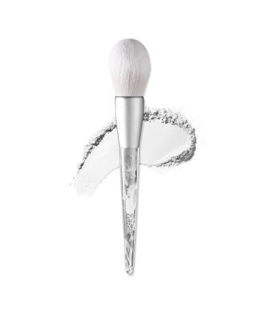 Wild Universe Premium Fluffy Powder Brush Suitable for Loose or Pressed Setting Powder, Large Synthetic Kabuki Makeup Brush, Sheer Full Coverage, Vapor Series, Professional Face Brush for Powder Blush and Contour
