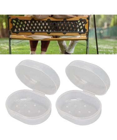 Swimming Earplug Storage Box - Set of 2 | Buckle Closure | Breathable Holes | Travel Case for Earplugs - Buy Online on SooperMarket.com