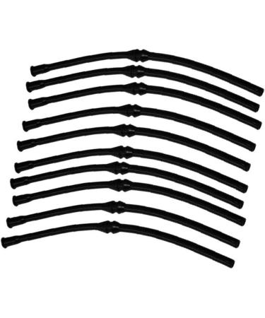 Black Fuel Hose Line Set for 45cc & 52cc Chinese Chainsaw - 10PCs Plastic Fuel Tubes - International Shipping Available - Buy Online on SooperMarket.com