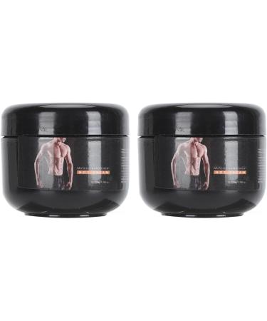2pcs Muscle Sweat Workout Enhancer Cream 50g Antioxidant Boost Belly Fat Burner Skin Tightening Promotes Blood Improves Muscle Strength - Buy Online on SooperMarket.com