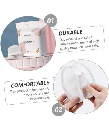 100 Pieces Antigalactorrhea Absorbent Breast Pads for Pregnant Women | Baby Stuff Mat & Breast Protectors - International Shipping - Buy Online on SooperMarket.com