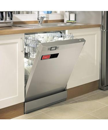 Evvmnaks 2 x Magnetic Dishwasher Clean Dirty Panel with ABS Shutter Only Changes When You Push It Scratch-Resistant Protection for Dirty Clean Dishes - Buy Online on SooperMarket.com