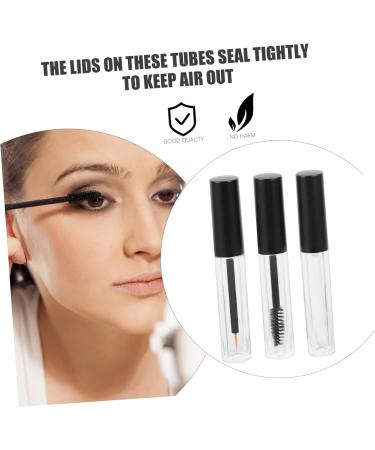BELLIFFY 6pcs Eyeliner Eyelash Bottle Makeup Containers Clear Mascara for Eyelashes Lash Mascara Plastic - Buy Online on SooperMarket.com
