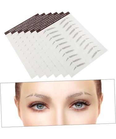 Baluue 42 Pcs Eyebrow Stickers Grooming Shaping Eyebrow Sticker Eyebrow 4d Peel Hair Water Transfer Paper - Buy Online on SooperMarket.com