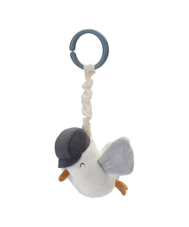 Little Dutch 8613 fabric wind-up animal seagull bird toy for baby car seat/stroller - Sailors Bay