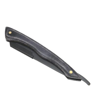 Jauarta Beard Blade Holder - Professional Foldable Manual Barber Trimmer Stand | Stainless Steel Straight Edge for Precision Grooming - Buy Online on SooperMarket.com