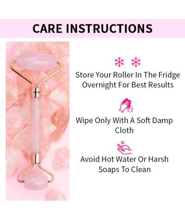Nykaa Naturals Rose Quartz Face Massage Roller | Enhance Glow & Firm Skin | International Shipping - Buy Online on SooperMarket.com