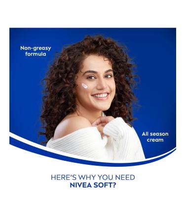 NIVEA Cream 500 ml - Soft Light Moisturiser with Vitamin E | Buy Internationally | Hydrating Skin Care - Buy Online on SooperMarket.com