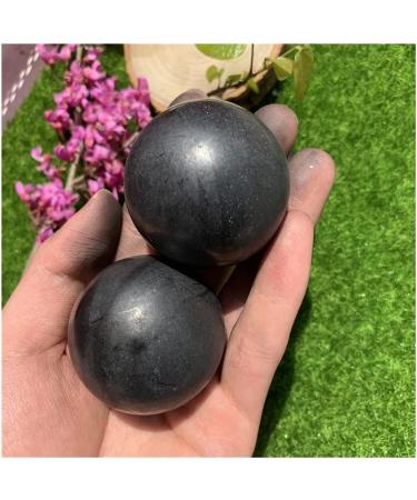 for Natural Shungite Stone BallCrystal Stone Sphere Reiki for Home Decor FUZEGRDLI 5.5-6cm - Buy Online on SooperMarket.com