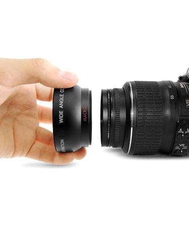 Ultimate Lens Kit for Canon EOS M6 Mark II, M50, M50 Mark II, M200 & Fuji X100V - 7pc 49mm Filter Set + Wide Angle & Telephoto Lens - Buy Online on SooperMarket.com